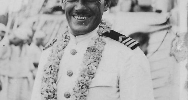 Captain Konstanty Maciejewicz on Dar Pomorza's Voyage Around the World 1934/34 