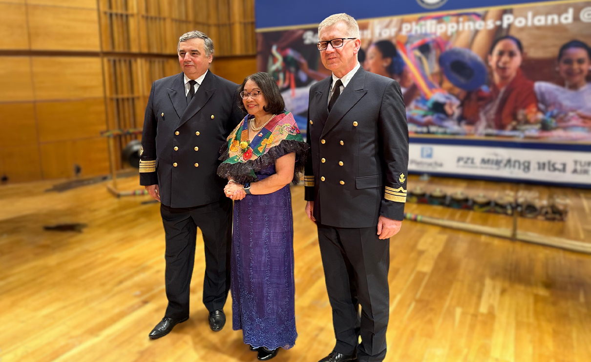 University Authorities Take Part in Celebrations for 50th Anniversary of International Relations Between Poland and the Philippines