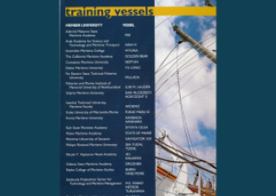  01.2003_IAMU News_a list of IAMU member institution training ships