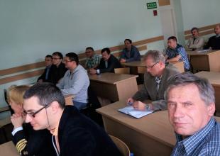 Seminar participants at the Faculty of Electrical Engineering. Photo: I. Dudek-Muczyńska