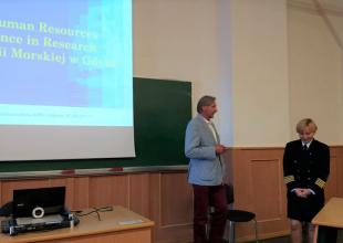 Dr Katarzyna Szelągowska-Rudzka, WZNJ and Dr inż. Mirosław Dereszewski, WM. Photo: I. Dudek-Muczyńska