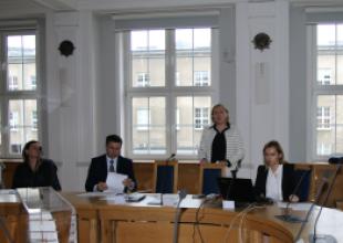 A meeting related to the implementation the principles of the \"European Charter for Researchers\" and \"Code of Conduct for the Recruitment of Researchers\". Photo: M. Zajk