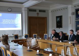 A meeting related to the implementation the principles of the \"European Charter for Researchers\" and \"Code of Conduct for the Recruitment of Researchers\". Photo: M. Zajk