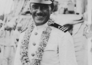 Captain Konstanty Maciejewicz on Dar Pomorza's Voyage Around the World 1934/34 