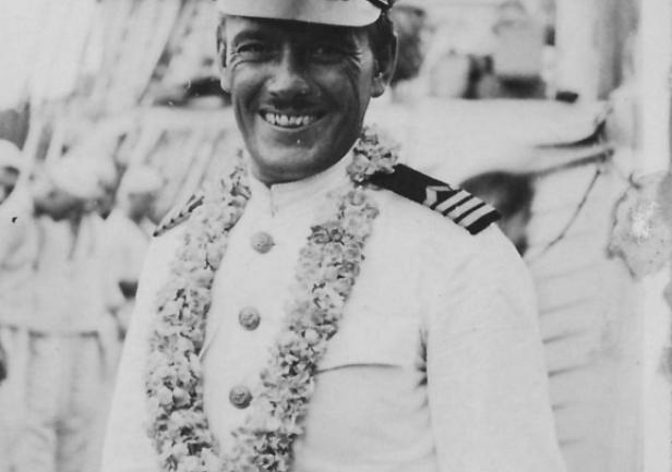 Captain Konstanty Maciejewicz on Dar Pomorza's Voyage Around the World 1934/34 