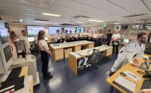 Dar Młodzieży delagation on board the Allure of the Seas. Photo: GMU