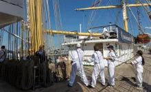 Work on Board. Photo: A. Dopke