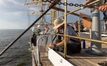 Work on Board. Photo: A. Dopke