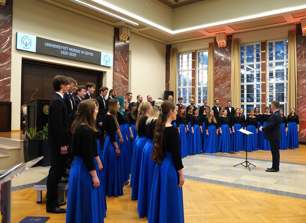 Koncert Akademickiego Chóru UMG przed wyjazdem na Expo 2025