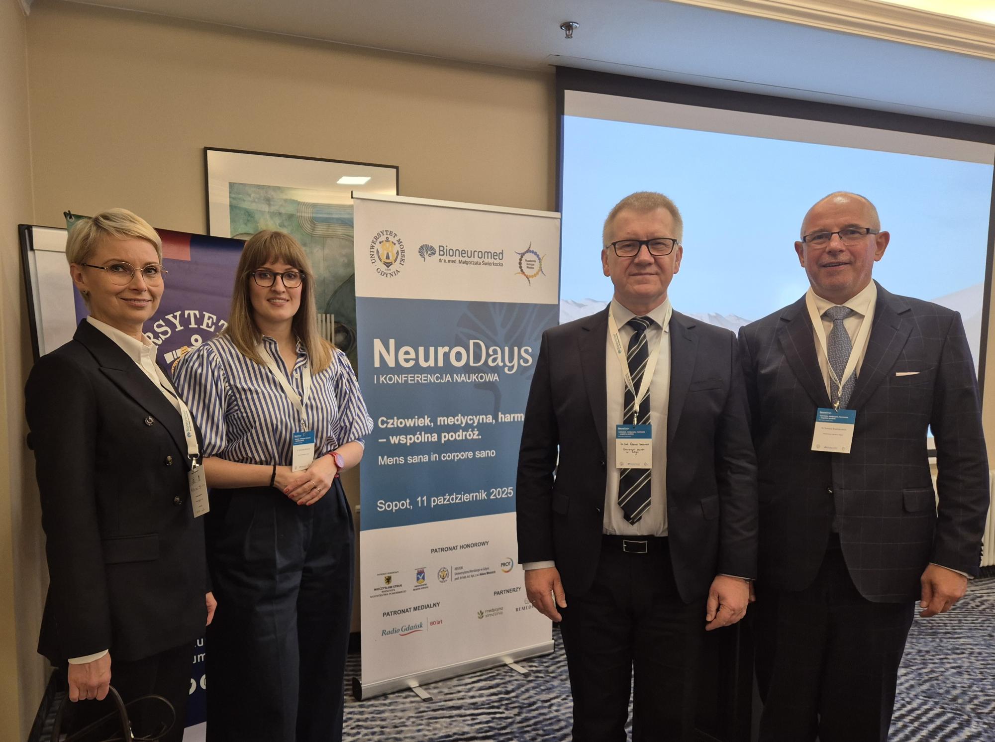 Przedstawiciele UMG na konferencji NeuroDays 2025