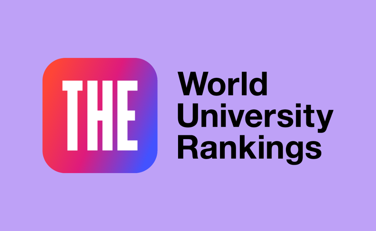 Plansza z logo The World University Rankings