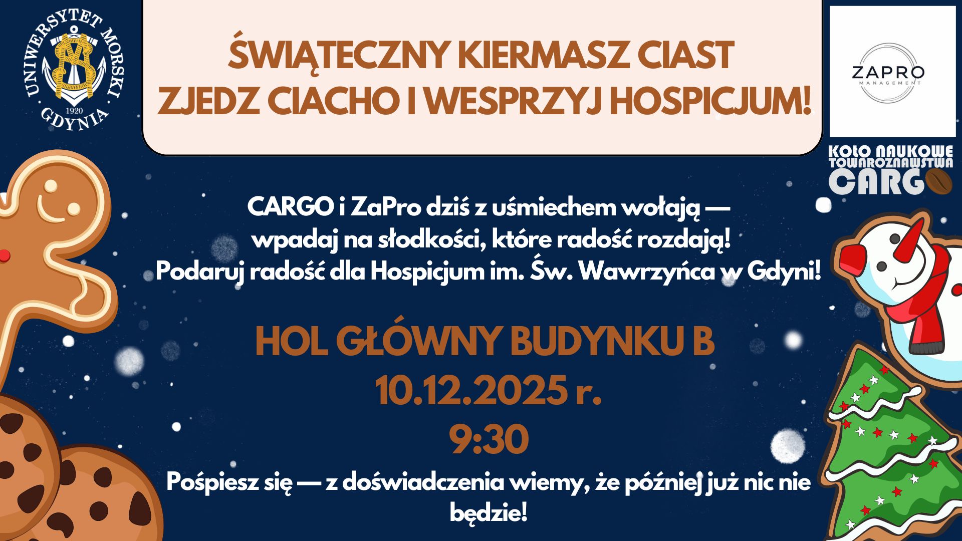 plakat kiermaszu świątecznego