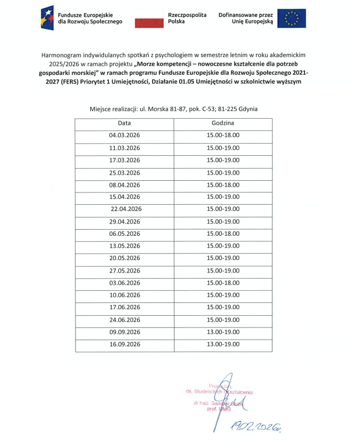 Harmonogram lato 25_26