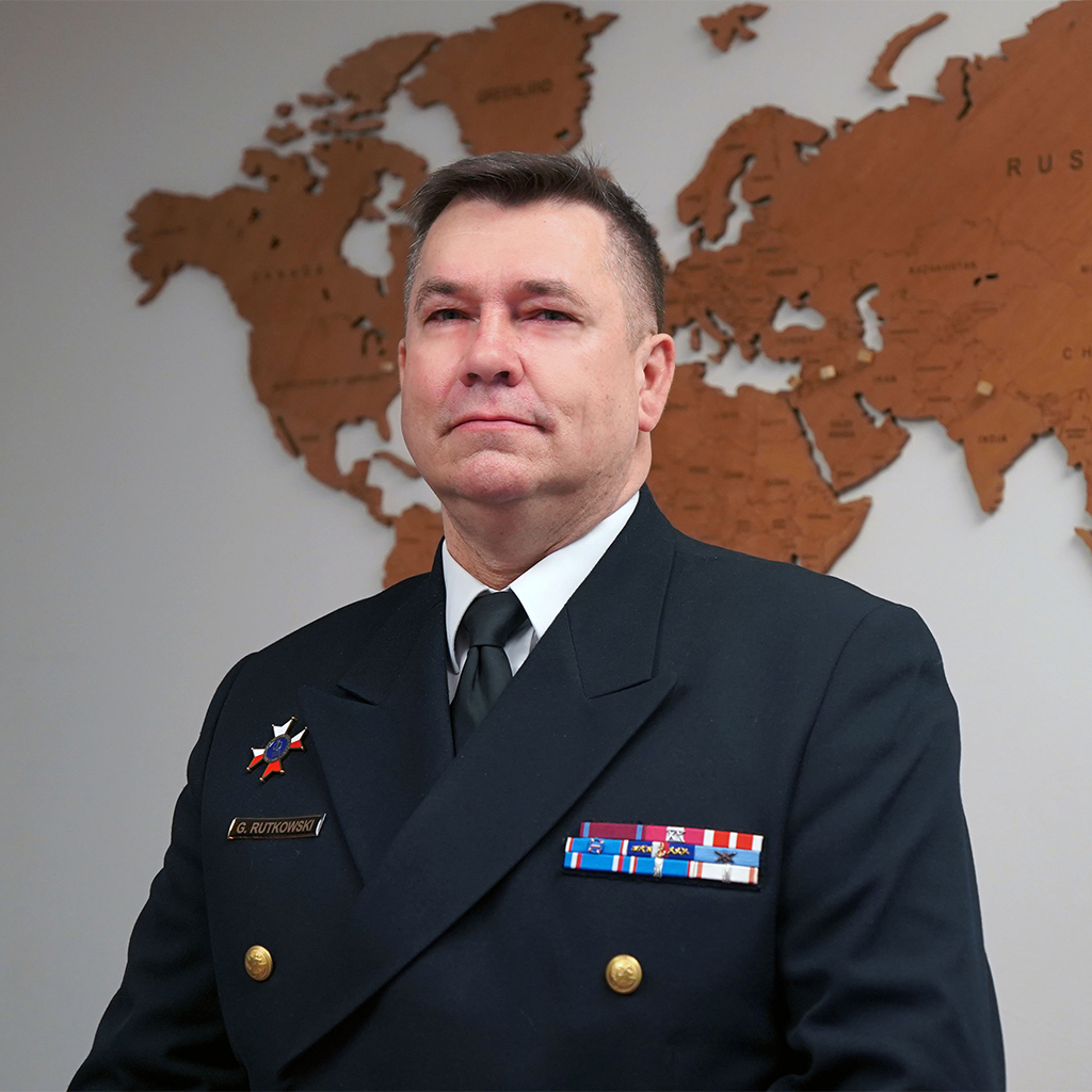 Dr hab. inż. kpt. ż.w. Grzegorz Rutkowski, prof. UMG