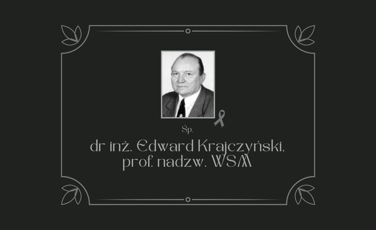 Nekrolog Edward Krajczyński