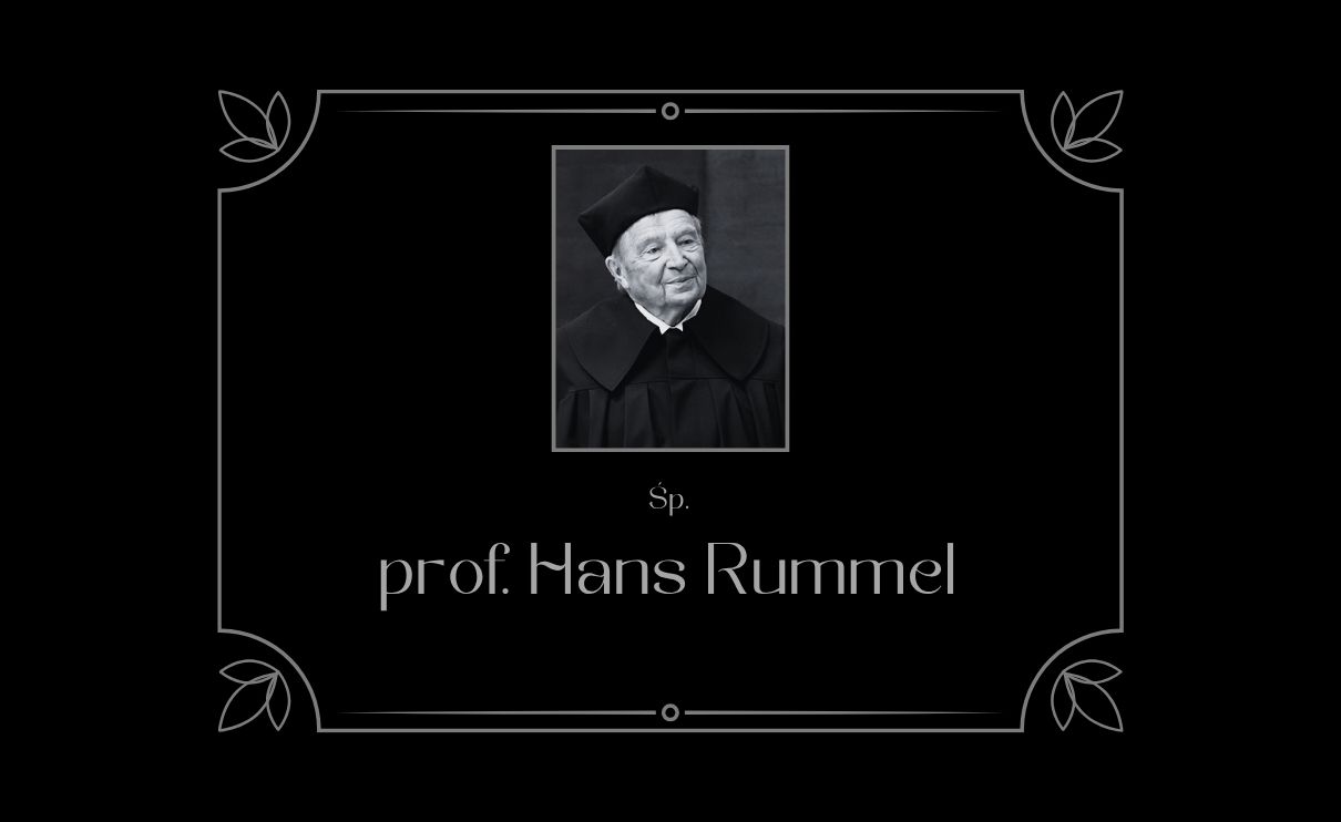 prof. Hans Rummel nekrolog
