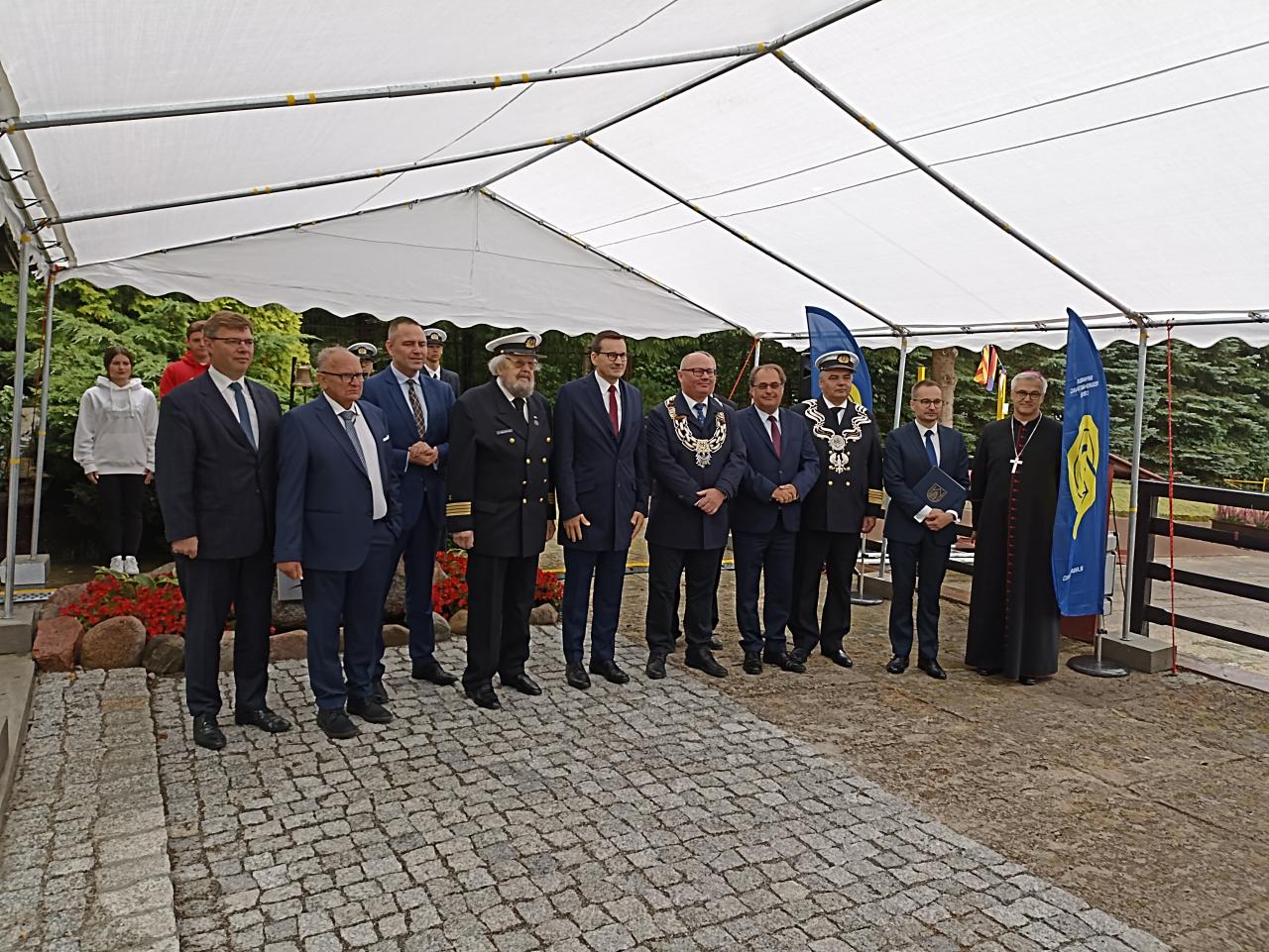 Uroczystość nadania imienia kpt. ż.w. Zbigniewa Sulatyckiego Ośrodkowi Manewrowania Statkami w Iławie