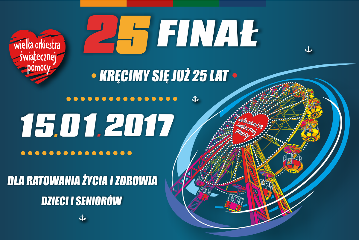 25. Finał Wielkiej Orkiestry Świątecznej Pomocy 25. Finał Wielkiej Orkiestry Świątecznej Pomocy