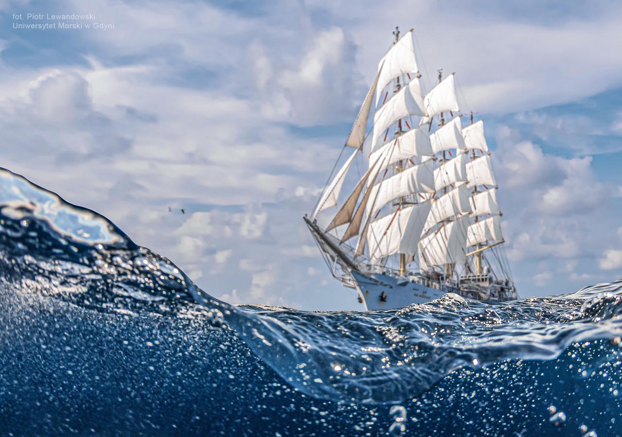 \"Dar Młodzieży\", fot. Piotr Lewandowski