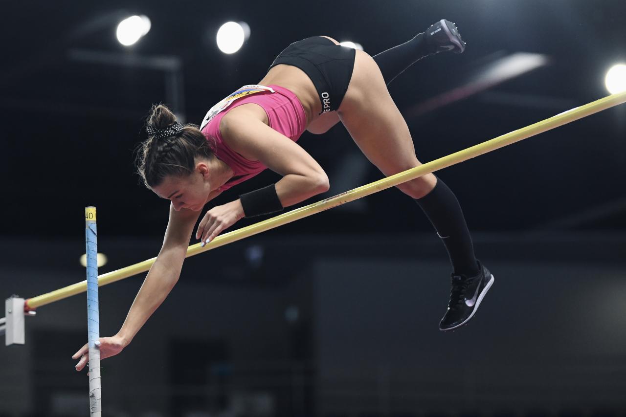 Mgr inż. Agnieszka Kaszuba halową Mistrzynią Polski w skoku o tyczce