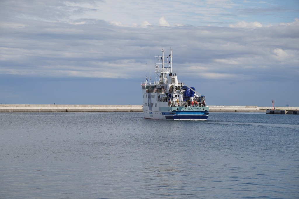 Horyzont II wyruszający na Spitsbergen w dniu 26.08.2025