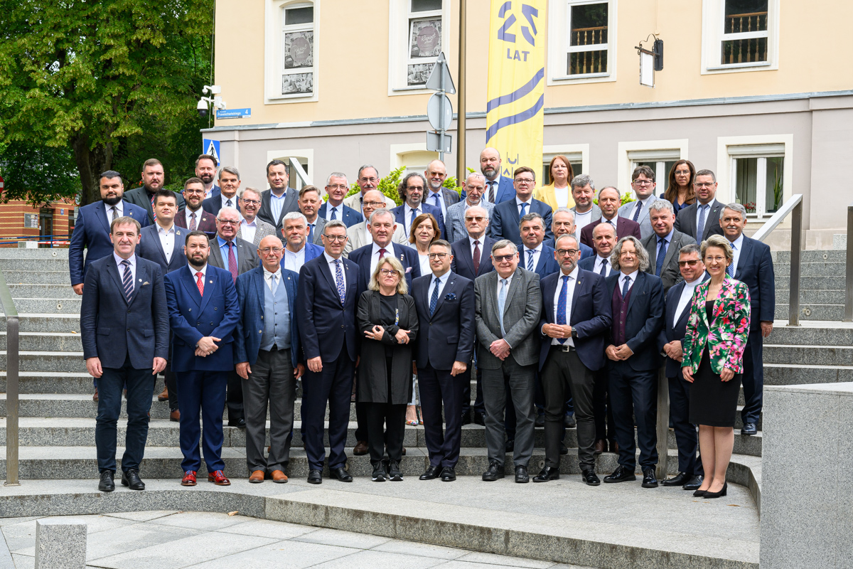 Fot. UWM w Olsztynie Przyszłość szkolnictwa wyższego tematem rozmów rektorów uczelni zrzeszonych w KRUP i KRPUT