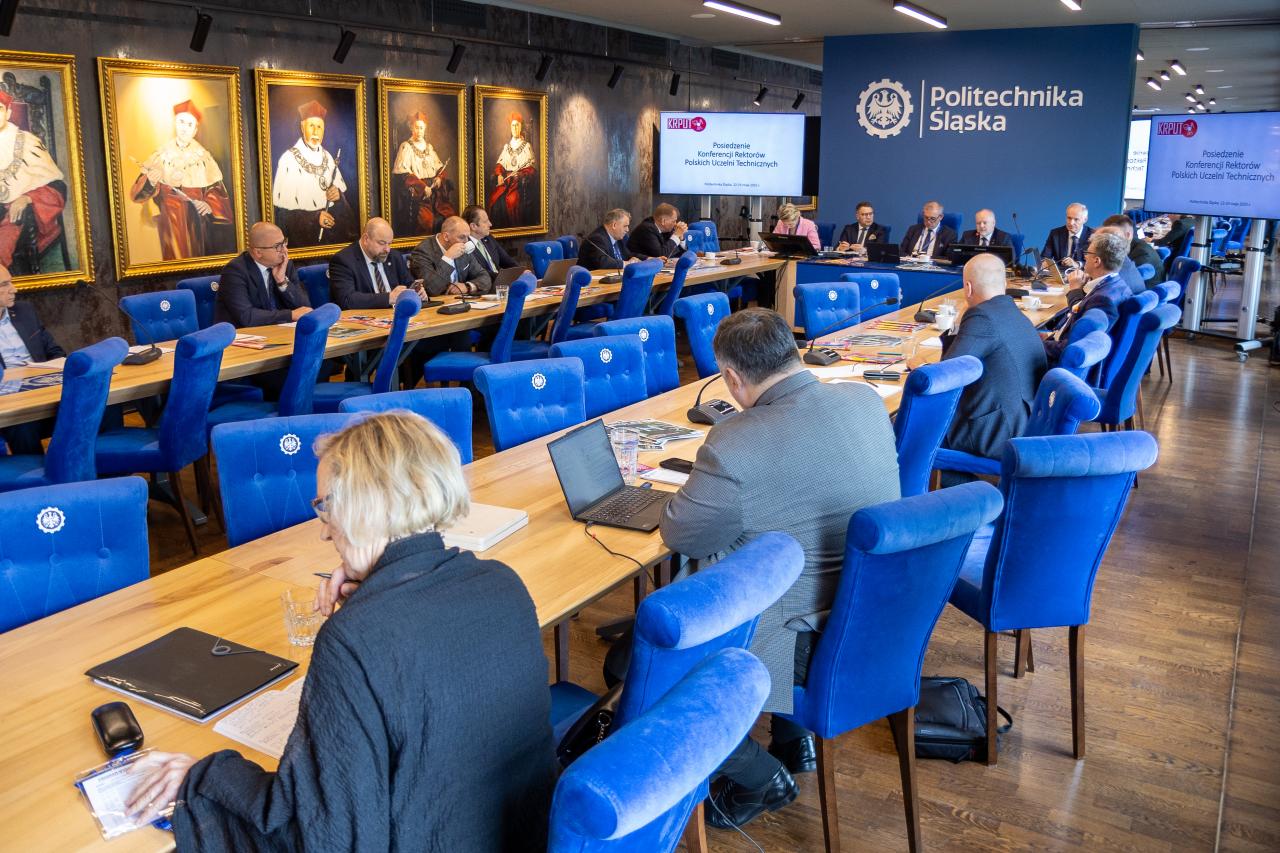 Posiedzenie KRPUT na Politechnice Śląskiej z udziałem władz UMG