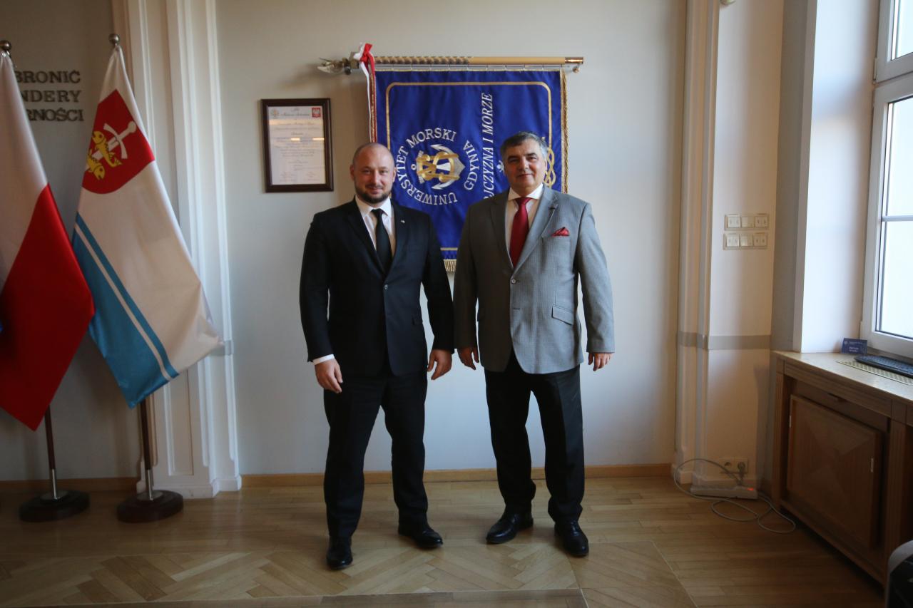 Wizyta szefa Biura Bezpieczeństwa Narodowego w UMG