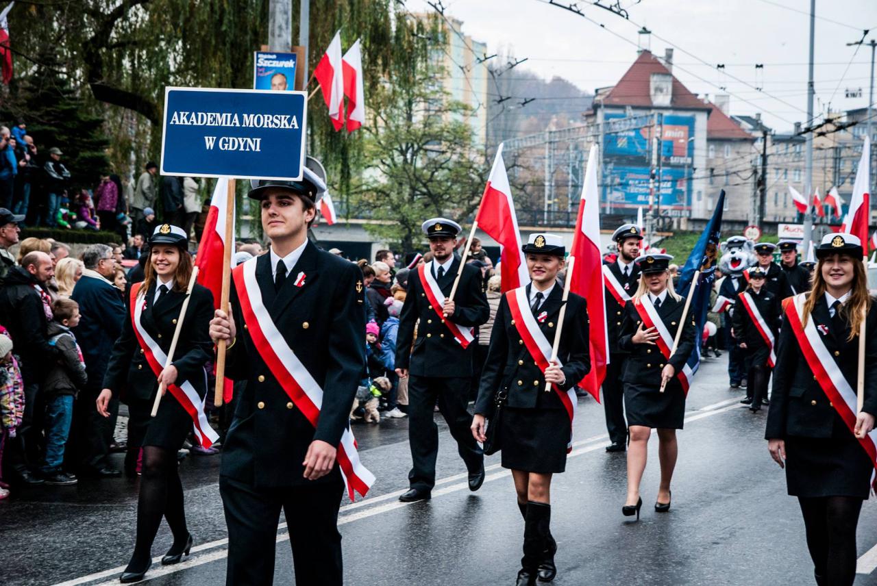 Parada Niepodległości, fot. Kamil Dopke Parada Niepodległości, Gdynia