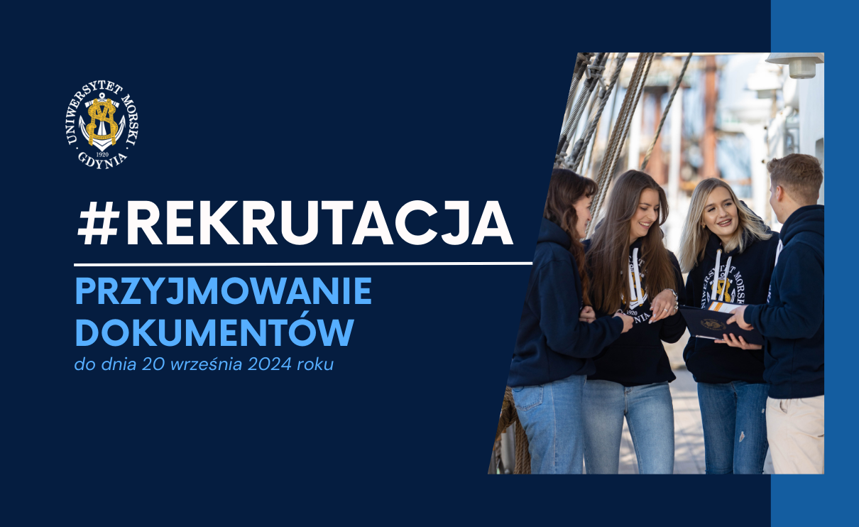 Plansza tytułowa - przyjmowanie dokumentów na studia