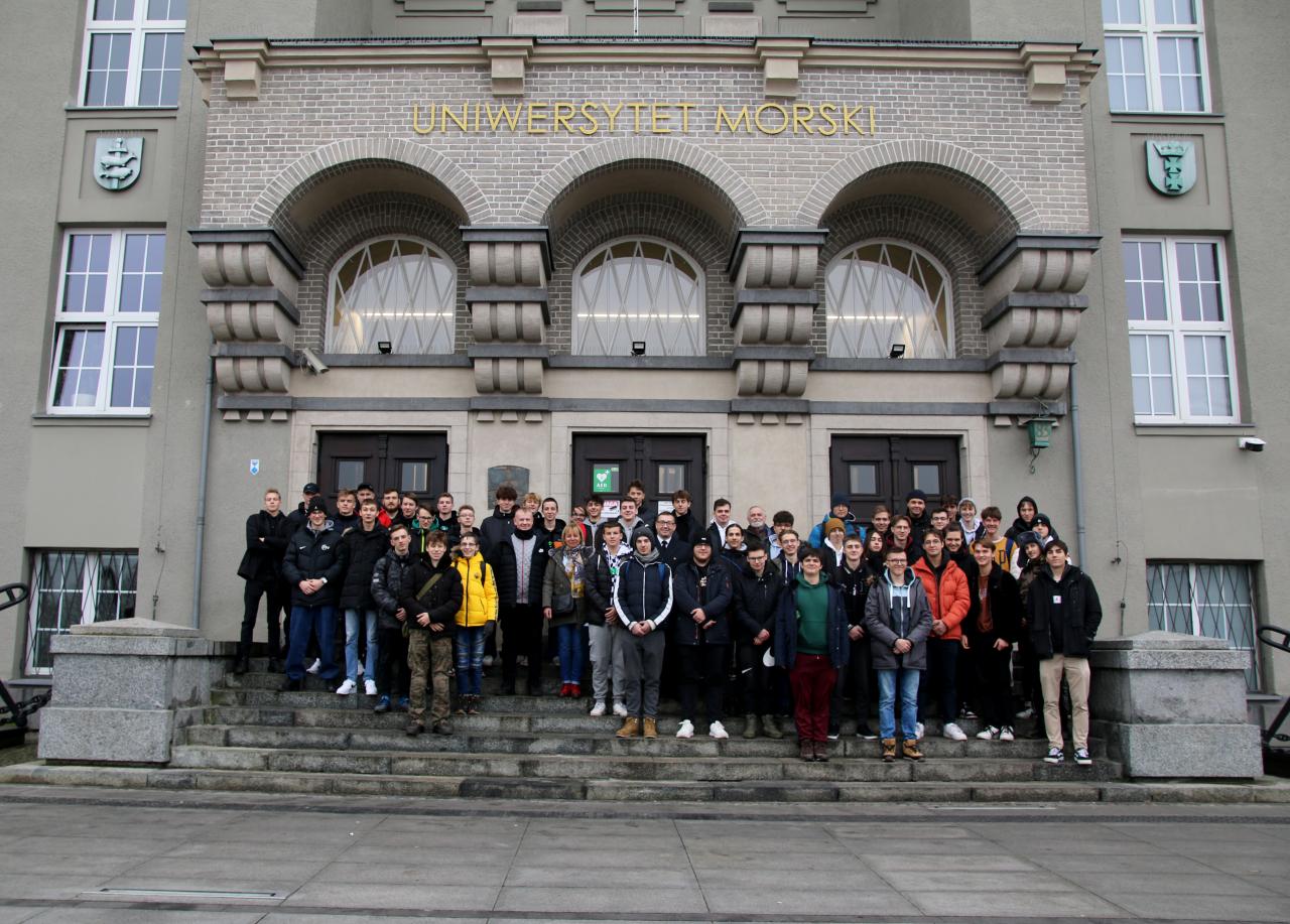 Wizyta uczniów z Zespołu Szkół Chłodniczych i Elektronicznych