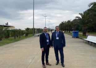 19-22.10.2022, AGA 22, Batumi Gruzja. JM Rektor UMG prof. A. Weintrit oraz prof. A. Przybyłowski