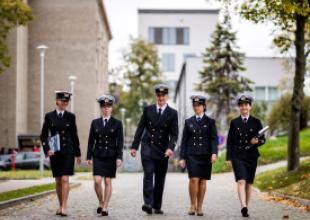 Studenci UMG, członkowie Kompanii Reprezentacyjnej, 2021. 