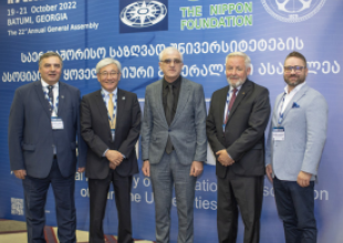 22. edycja Zgromadzenia Ogólnego Międzynarodowego Stowarzyszenia Uniwersytetów IAMU, Batumi Gruzja, 17-21.10.2022