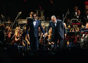 Akademicki Chór UMG wystąpił z Andreą Bocellim