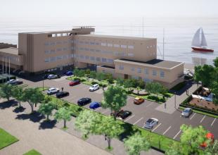 Zagospodarowanie terenu przy budynku Wydziału Nawigacyjnego UMG