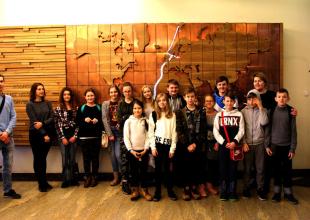 Wizyta uczniów w AMG, fot. Magdalena Zajk