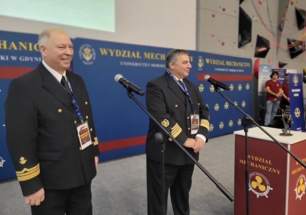 Prof. Adam Weintrit i prof. Andrzej Miszczak