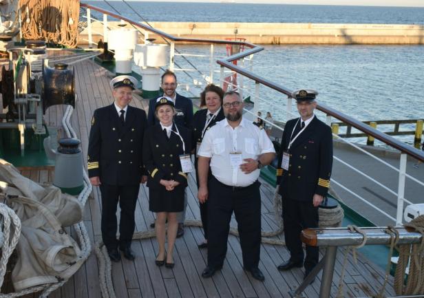 Zaproszeni prelegenci z przewodniczącym konferencji. Od lewej: Enrique Romero-Cadaval, Dmitrii Vinnikov, Jacek Rąbkowski, Francesco Iannuzzo and Krzysztof Górecki