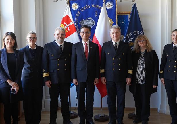 Delegacja z Tajwanu gościła w Uniwersytecie Morskim w Gdyni