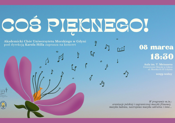 Plakat z tytułem Coś pięknego!