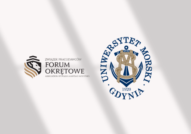 Logotypy: UMG oraz Forum Okrętowe