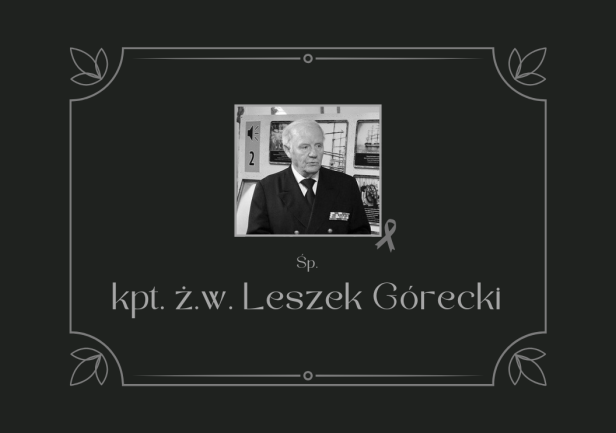 Klepsydra ś.p. kpt. ż.w. Leszka G&oacute;reckiego