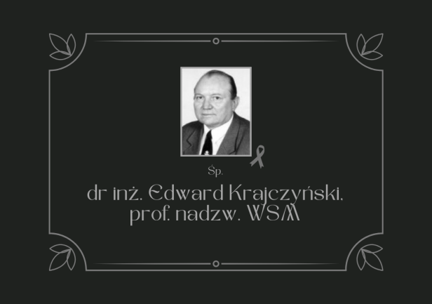 Nekrolog Edward Krajczyński