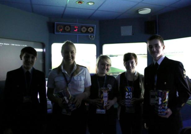 Symulator Radarowo - Nawigacyjny podczas 23. Finału WOŚP, fot. Magdalena Bergańska Symulator Radarowo - Nawigacyjny podczas 23. Finału WOŚP, fot. Magdalena Bergańska