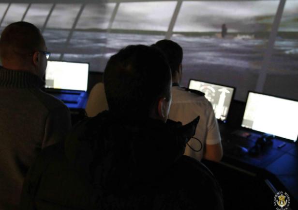 Wydział Nawigacyjny podczas 25. Finału WOŚP, fot. Katarzyna Okońska