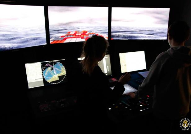 Wydział Nawigacyjny podczas 25. Finału WOŚP, fot. Katarzyna Okońska