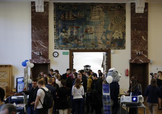 Dzień Otwarty Akademii Morskiej w Gdyni, fot. Katarzyna Okońska Dzień Otwarty Akademii Morskiej w Gdyni.