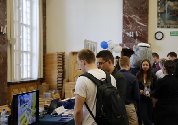 Koło Naukowe LoGIStic, fot. Katarzyna Okońska Koło Naukowe LoGIStic.