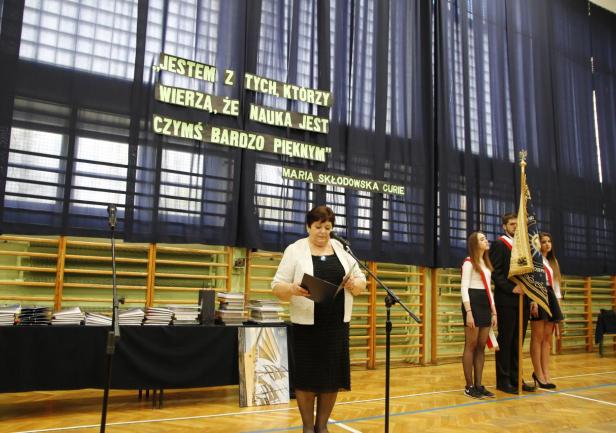 Zakończenie roku szkolnego w II Liceum Ogólnokształcącym w Rumi, fot. Katarzyna Okońska